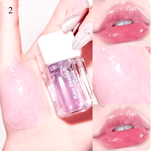 Kiss Beauty Water Lip Oil – Hydrating Elixir, Subtle Radiance, and Effortless Glow