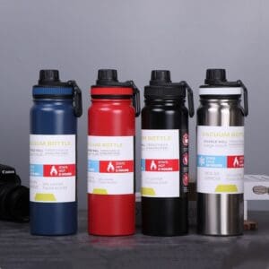 800ml Double Wall Vacuum Insulated 304 Stainless Steel hot and cold Sport Water Bottle