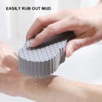 3D baby Exfoliating Sponge – Black and Solid